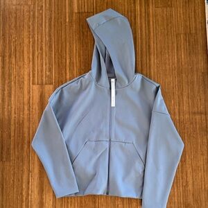 lululemon athletica Blue/Gray Hooded Jacket